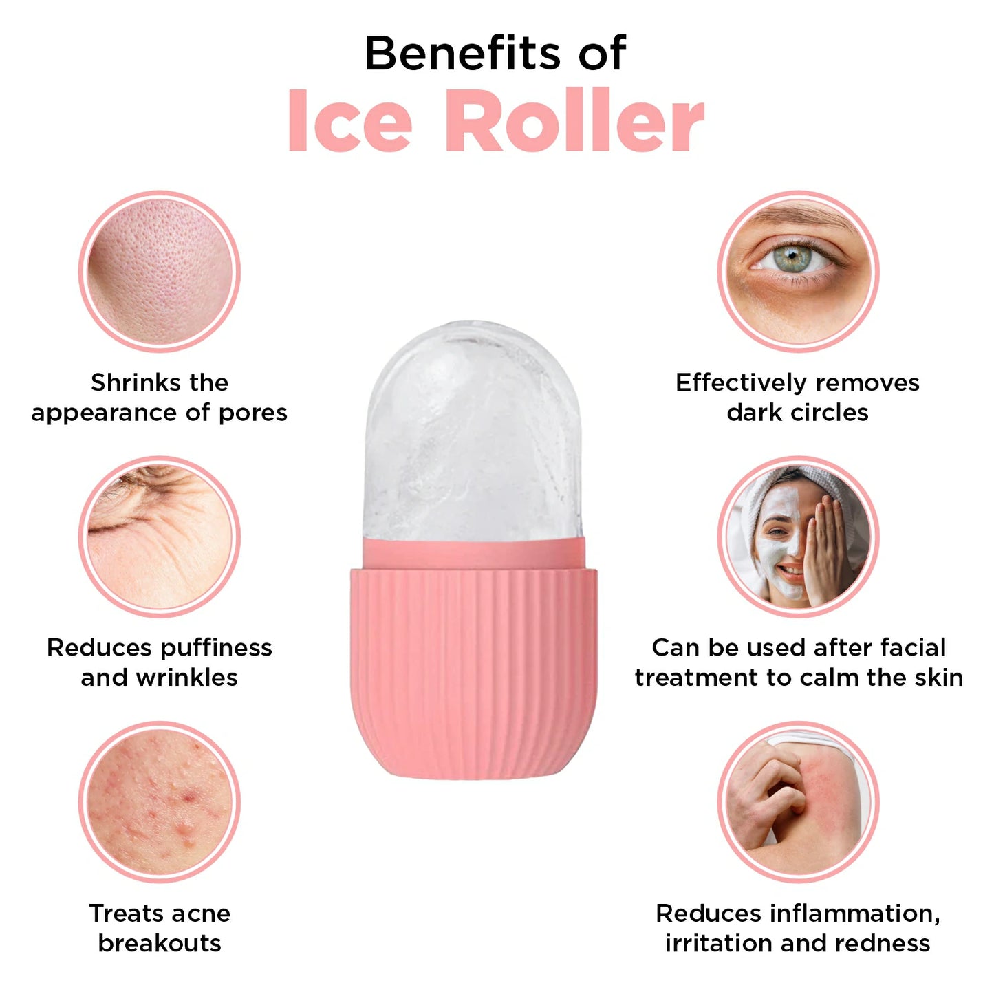 Ice Face Roller With Free Gift Inside