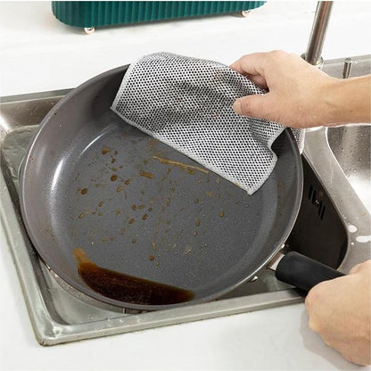 Multipurpose Miracle Non-Scratch Mesh Cleaning Cloths (Buy 1 Get 2 Free)
